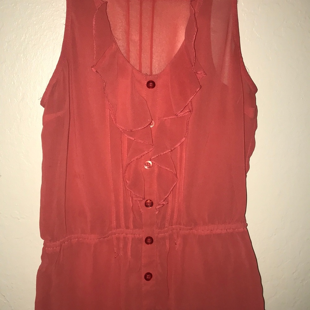 Sheer coral tank